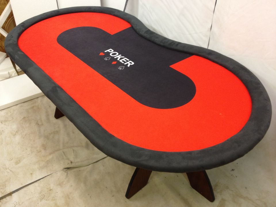 8x4 Poker Table  with 'dogs legs
