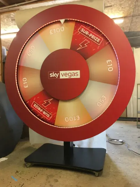 Custom Prize Wheel
